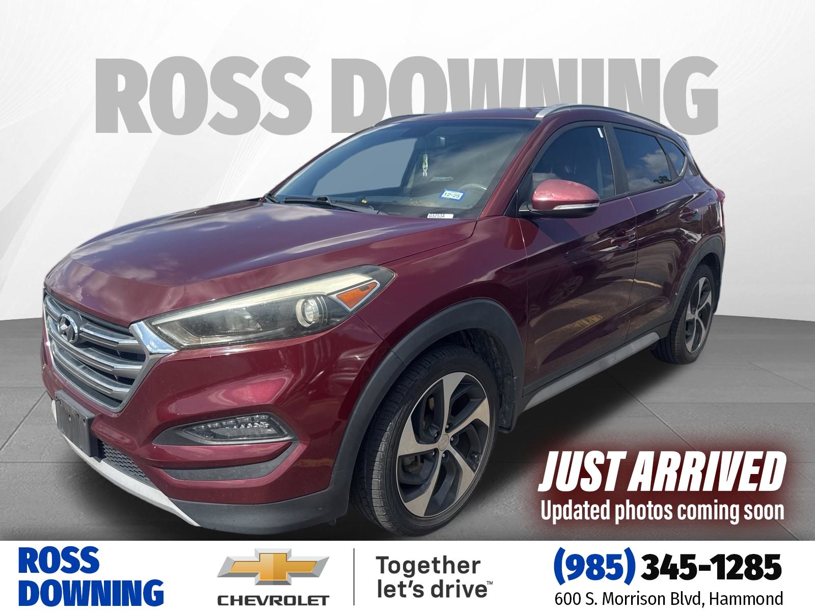 2017 Hyundai Tucson Sport Red at Ross Downing Chevrolet