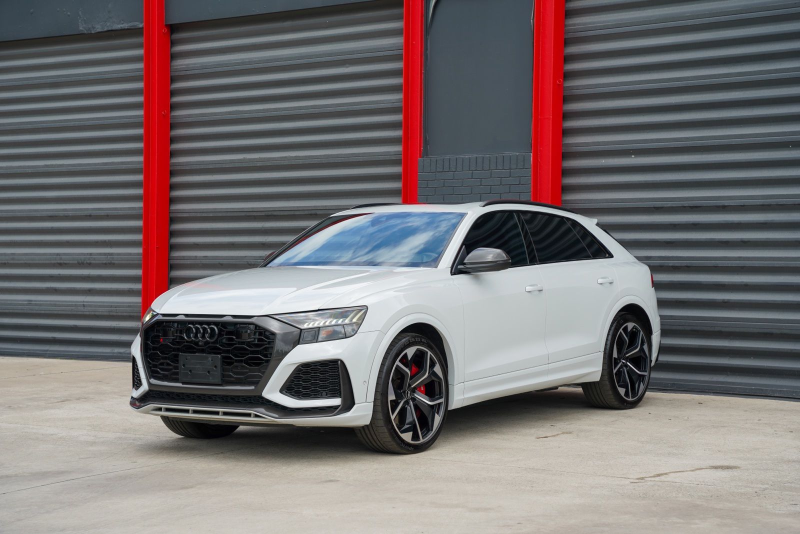 Glacier White 2020 Audi RS Q8 4.0T quattro AWD SUV / Crossover All-Wheel Drive 8-Speed Automatic