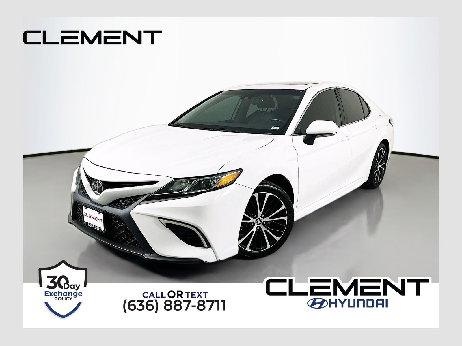 Super White 2020 Toyota Camry SE FWD Sedan Front-Wheel Drive 8-Speed Automatic
