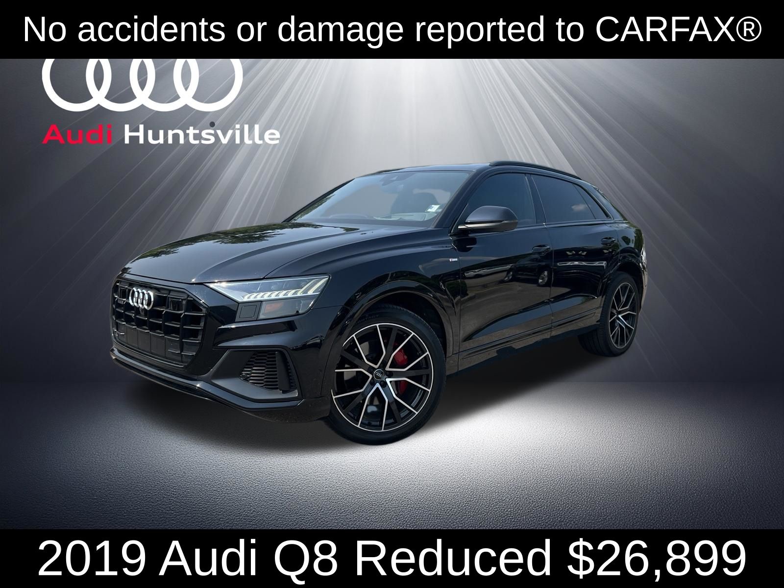 2019 Audi Q8 Negro (Orca Black Metallic) SUV/Crossover Tracción en las cuatro ruedas 8 velocidades Automática