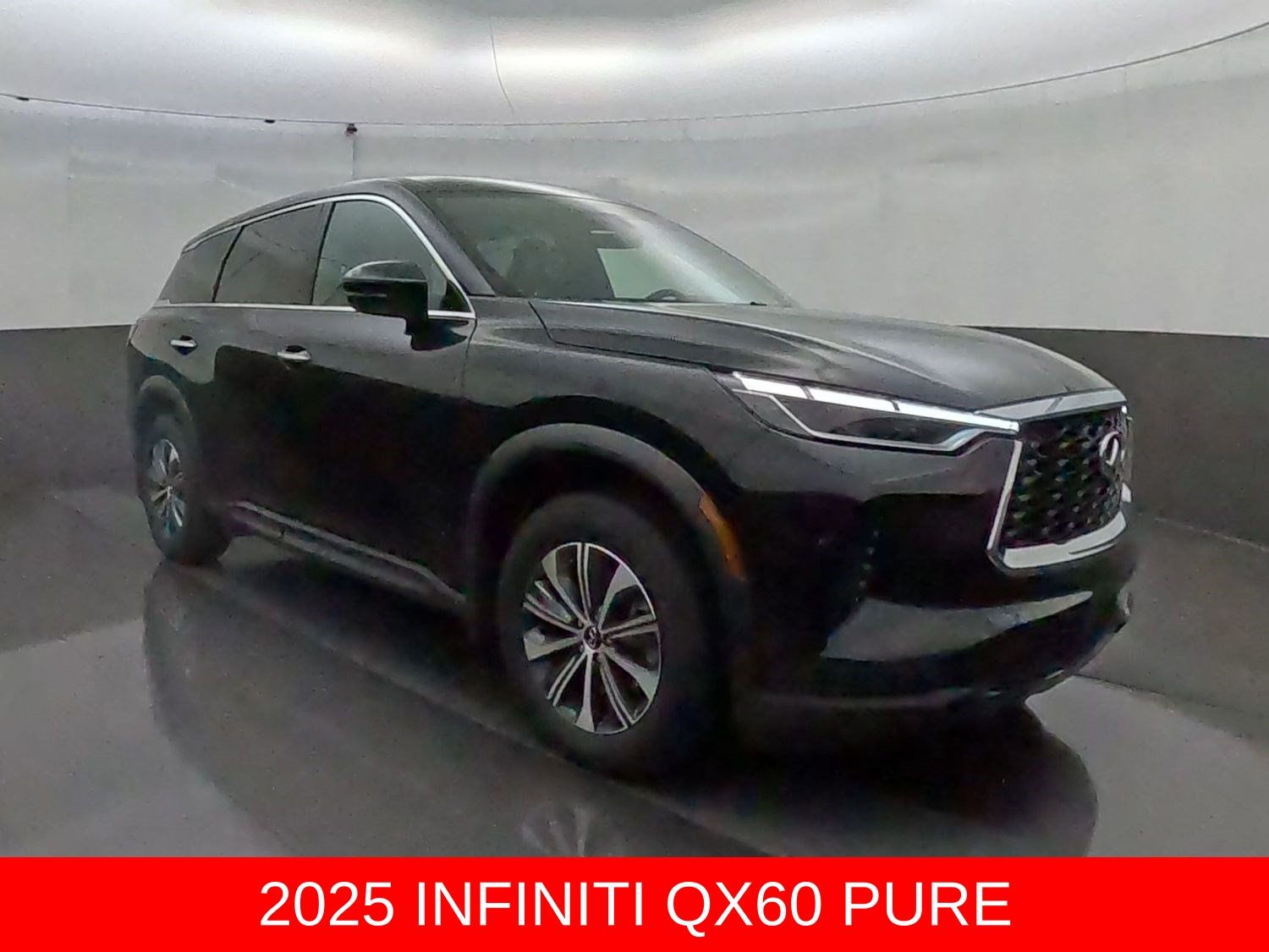 Mineral Black 2025 INFINITI QX60 SUV / Crossover Front-Wheel Drive 9-Speed Automatic