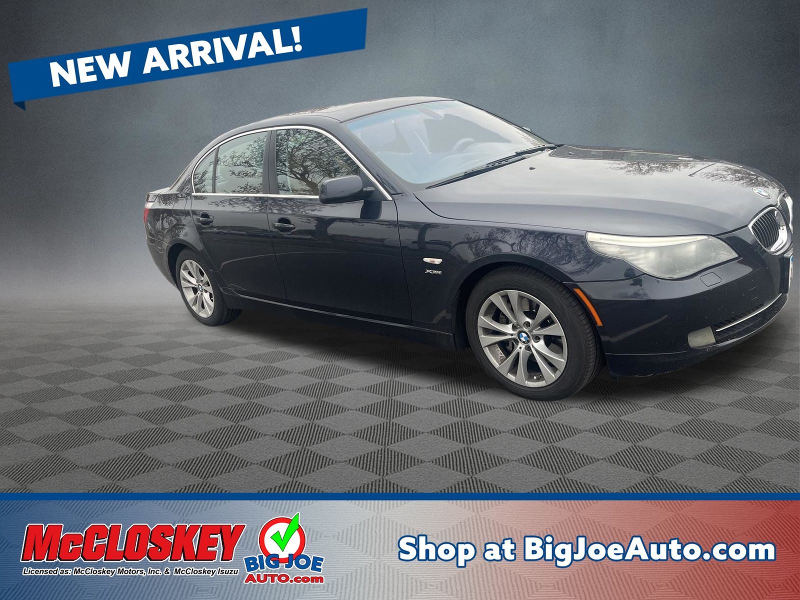 Monaco Blue Metallic 2010 BMW 5 Series 535i xDrive Sedan AWD Sedan All-Wheel Drive 6-Speed Automatic