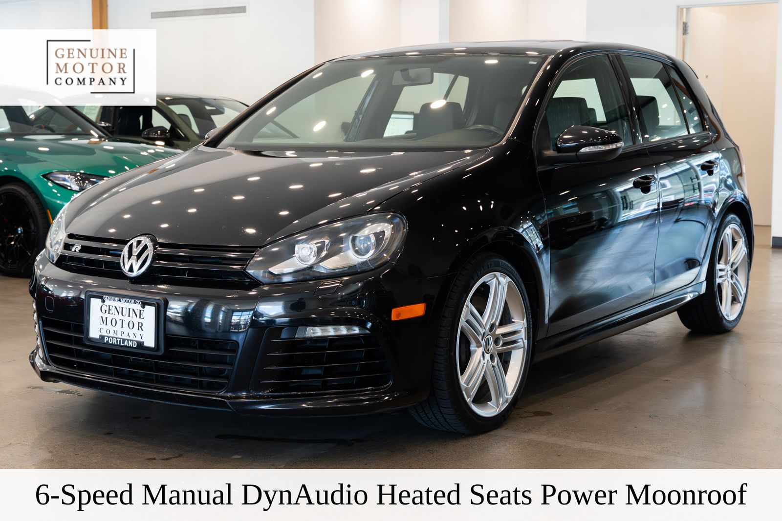 Deep Black 2013 Volkswagen Golf R Hatchback All-Wheel Drive 6-Speed Manual