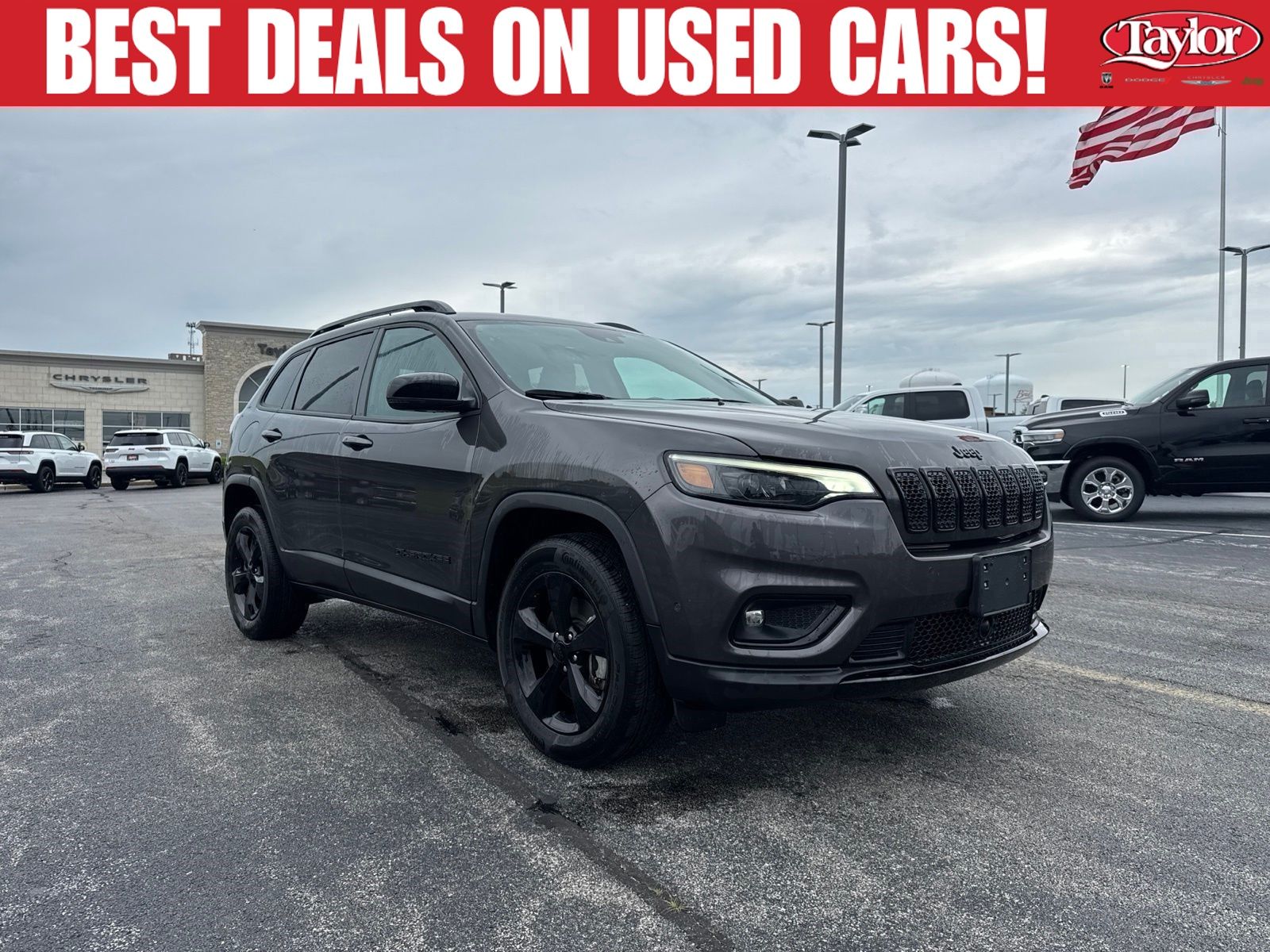 Gray (Granite Crystal Metallic Clearcoat) 2023 Jeep Cherokee SUV / Crossover 9-Speed Automatic