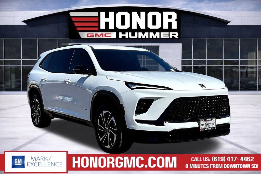Summit White 2025 Buick Enclave SUV / Crossover Front-Wheel Drive 8-Speed Automatic