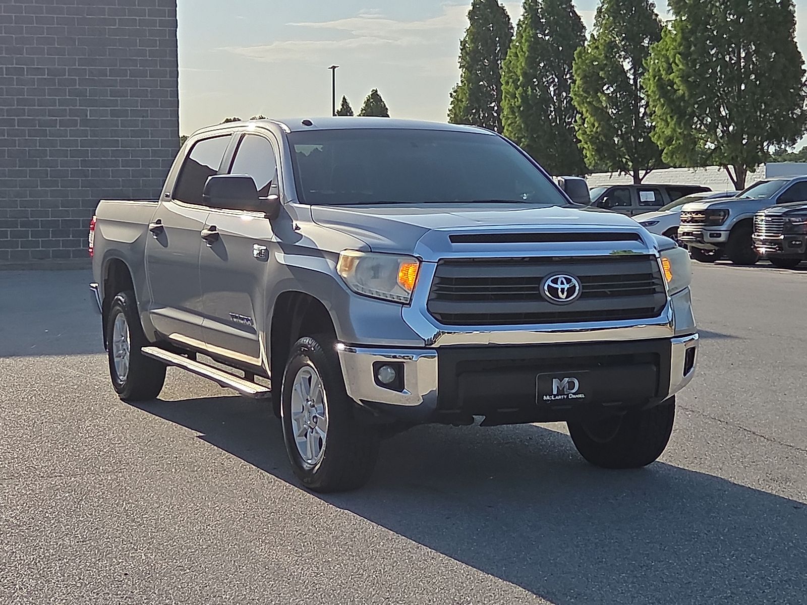 Silver Sky Metallic 2014 Toyota Tundra Pickup Truck Four-Wheel Drive 6-Speed Automatic Overdrive