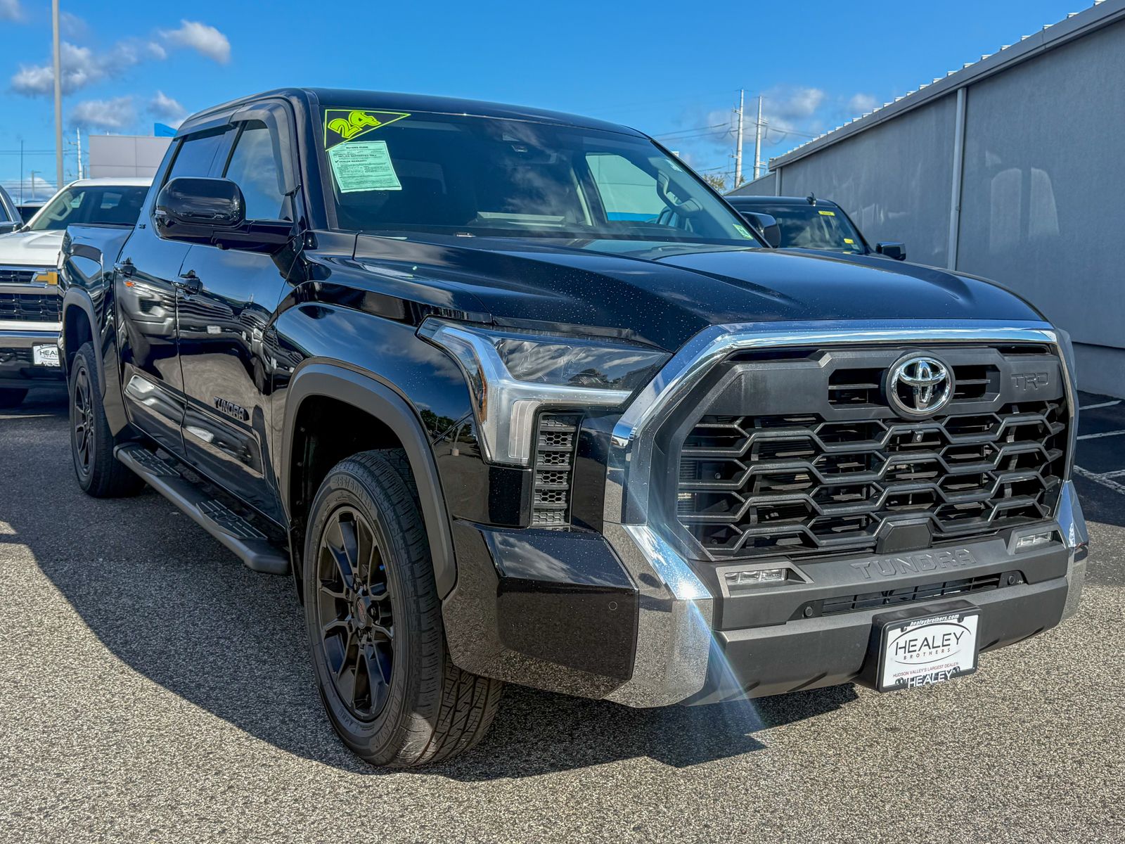 Midnight Black Metallic 2024 Toyota Tundra Pickup Truck Four-Wheel Drive Automatic