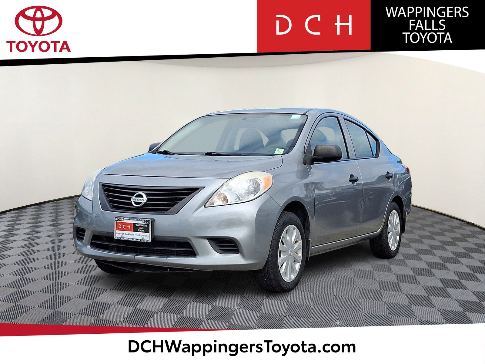 Magnetic Gray Metallic 2013 Nissan Versa Sedan Front-Wheel Drive 5-Speed Manual