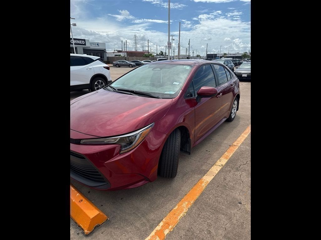 Pearl 2025 Toyota Corolla Sedan Front-Wheel Drive Continuously Variable Transmission