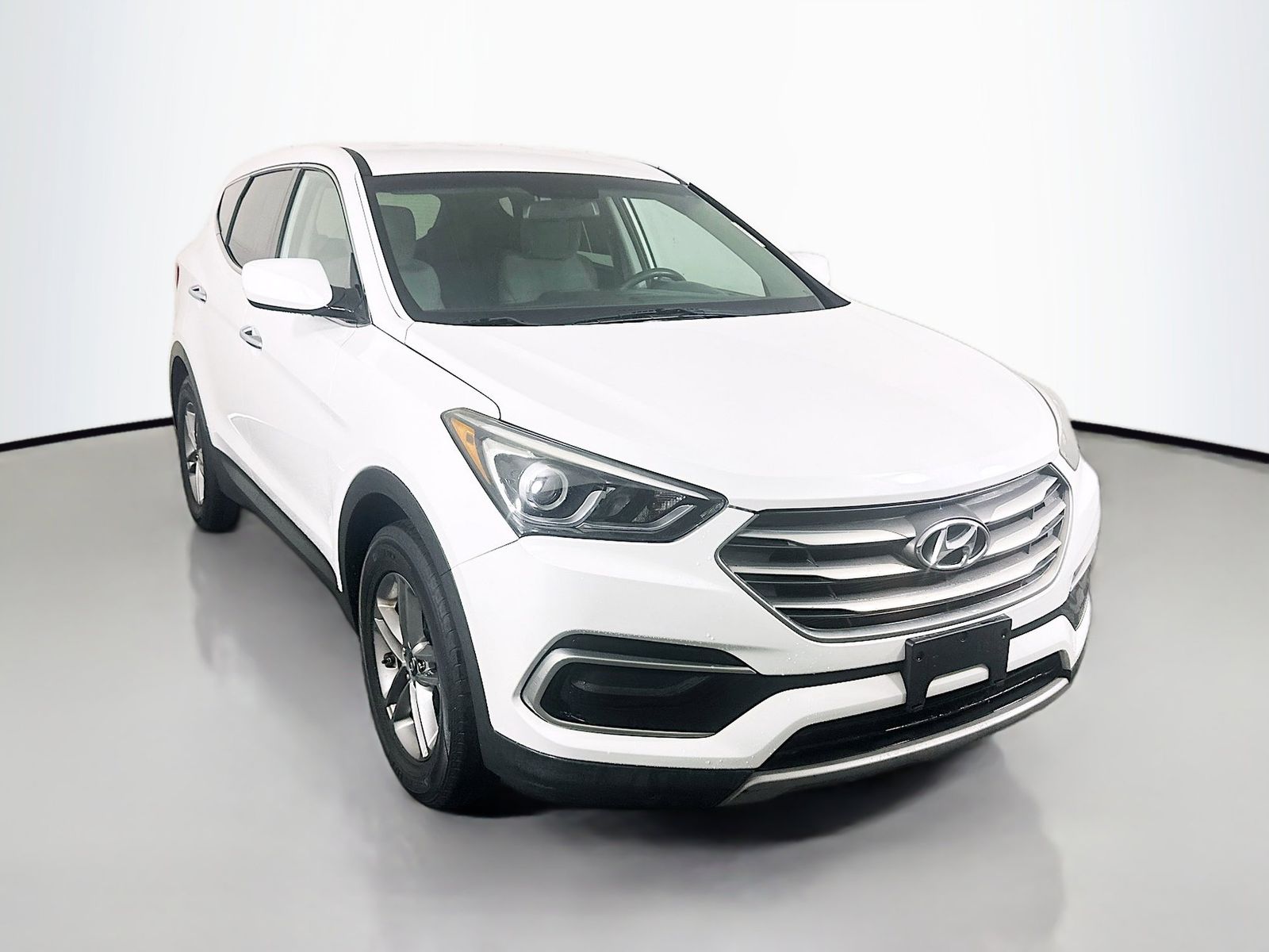 Frost White Pearl 2017 Hyundai Santa Fe Sport 2.4L FWD SUV / Crossover Front-Wheel Drive 6-Speed Automatic