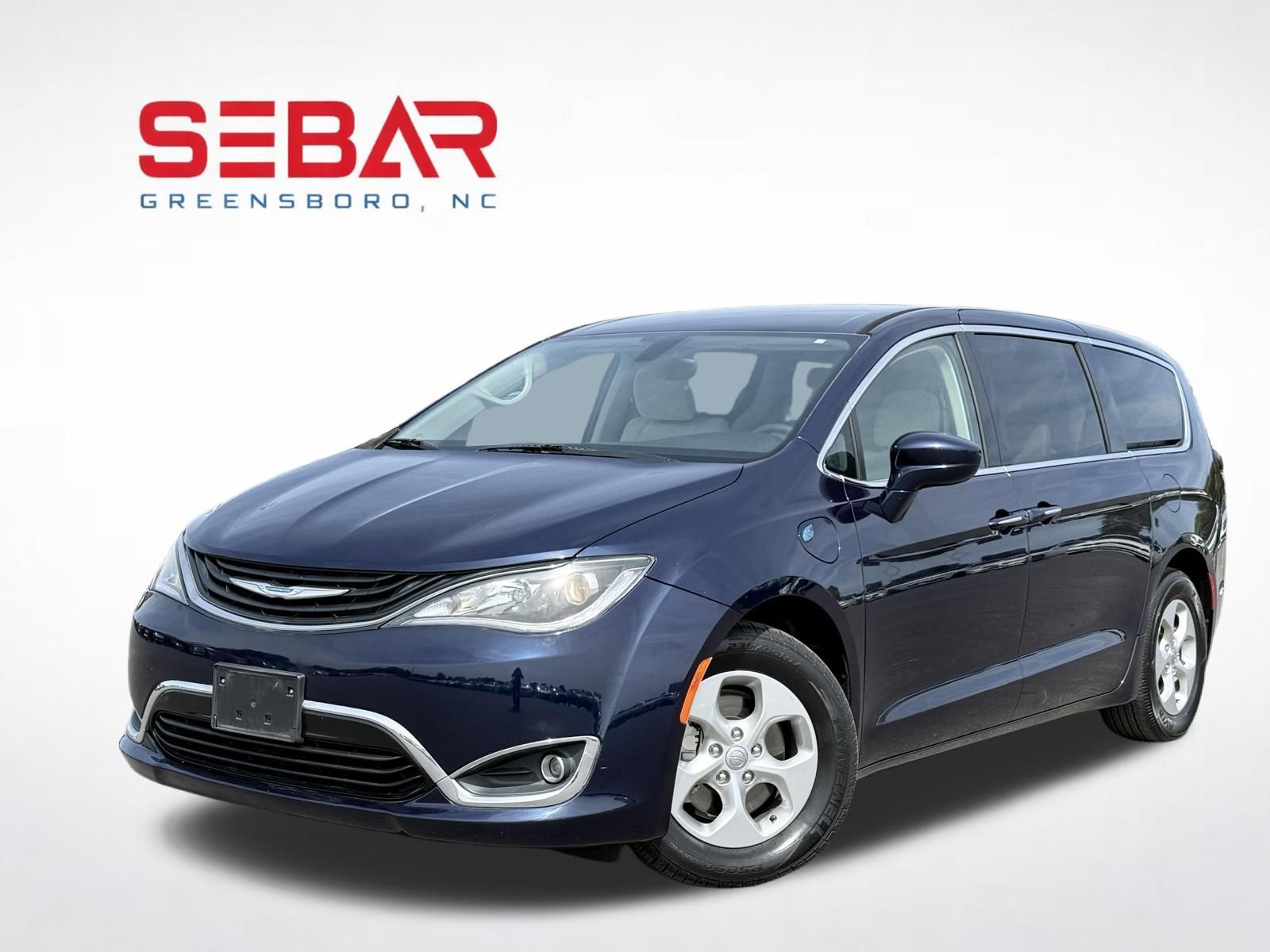 Jazz Blue Pearlcoat 2018 Chrysler Pacifica Hybrid Touring Plus FWD Minivan Front-Wheel Drive Continuously Variable Transmission