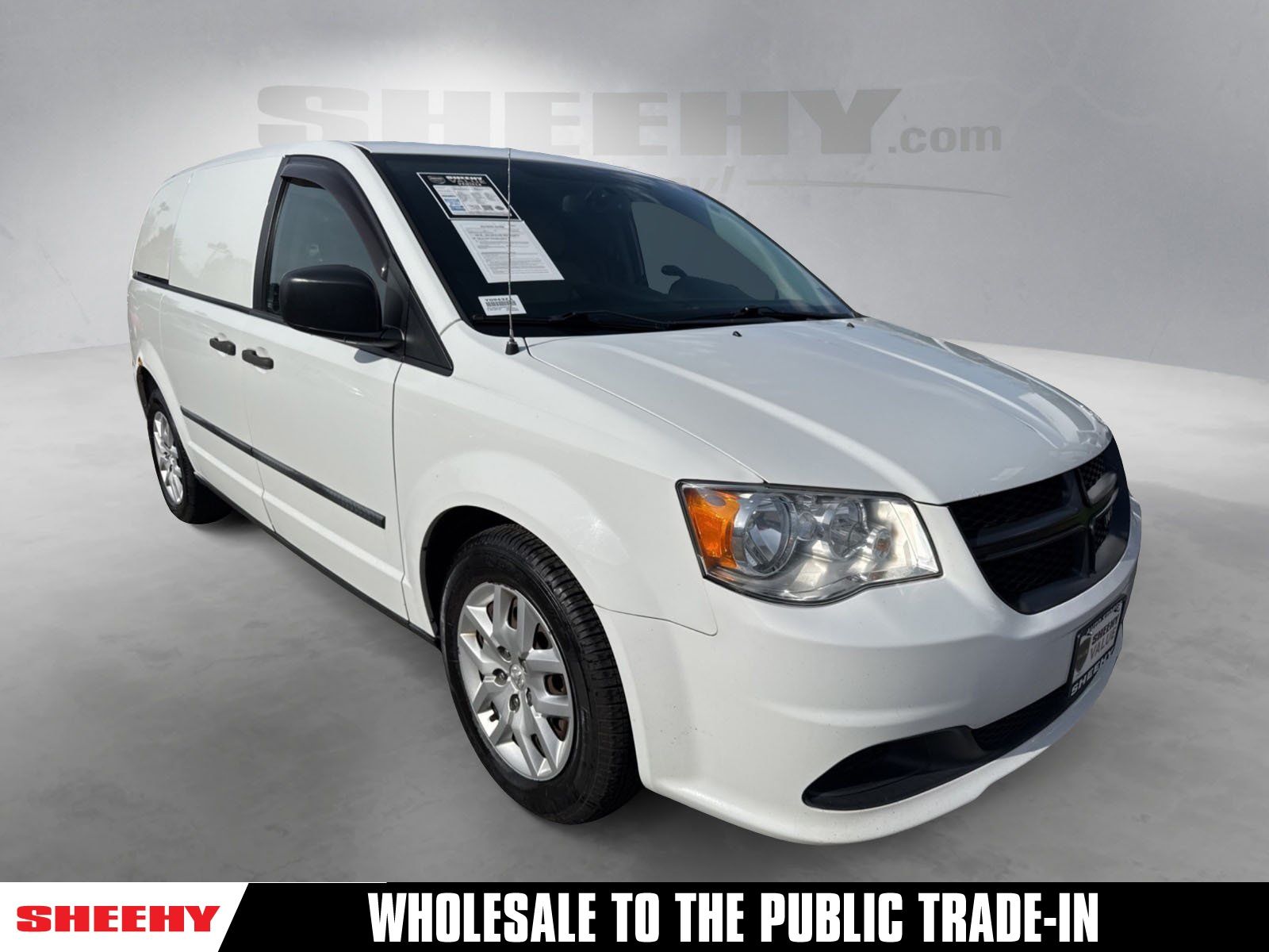 Bright White Clearcoat 2015 RAM C/V Tradesman Van Front-Wheel Drive 6-Speed Automatic