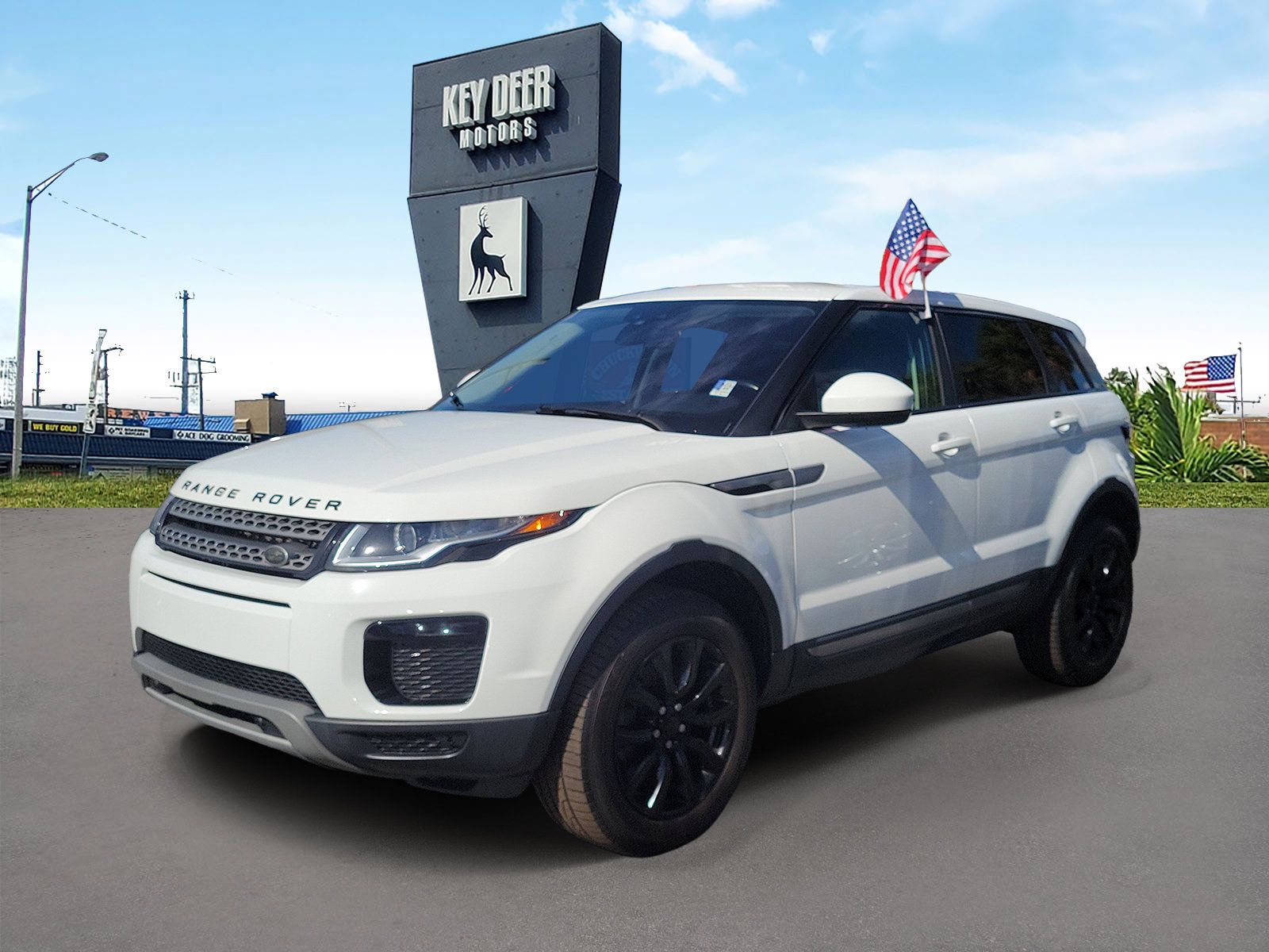 Fuji White 2019 Land Rover Range Rover Evoque SUV / Crossover All-Wheel Drive 9-Speed Automatic