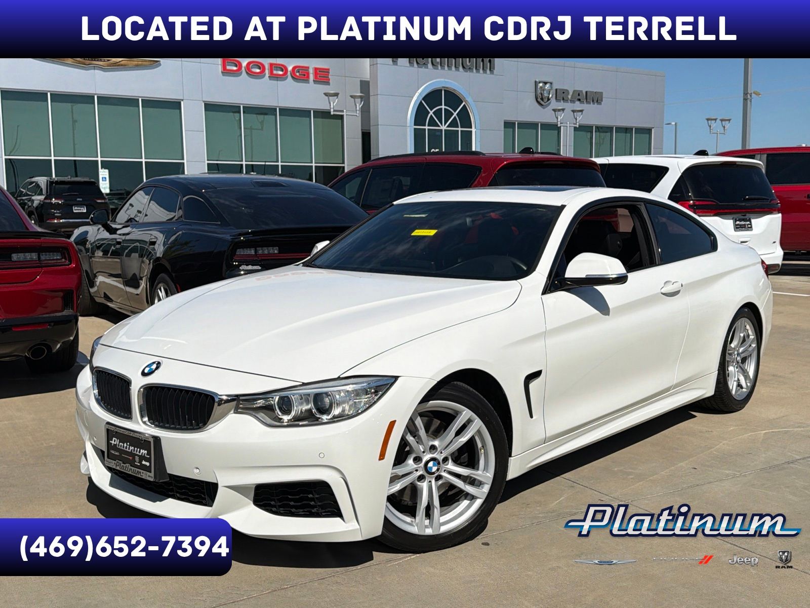  2014 BMW 4 Series 428i Coupe RWD   