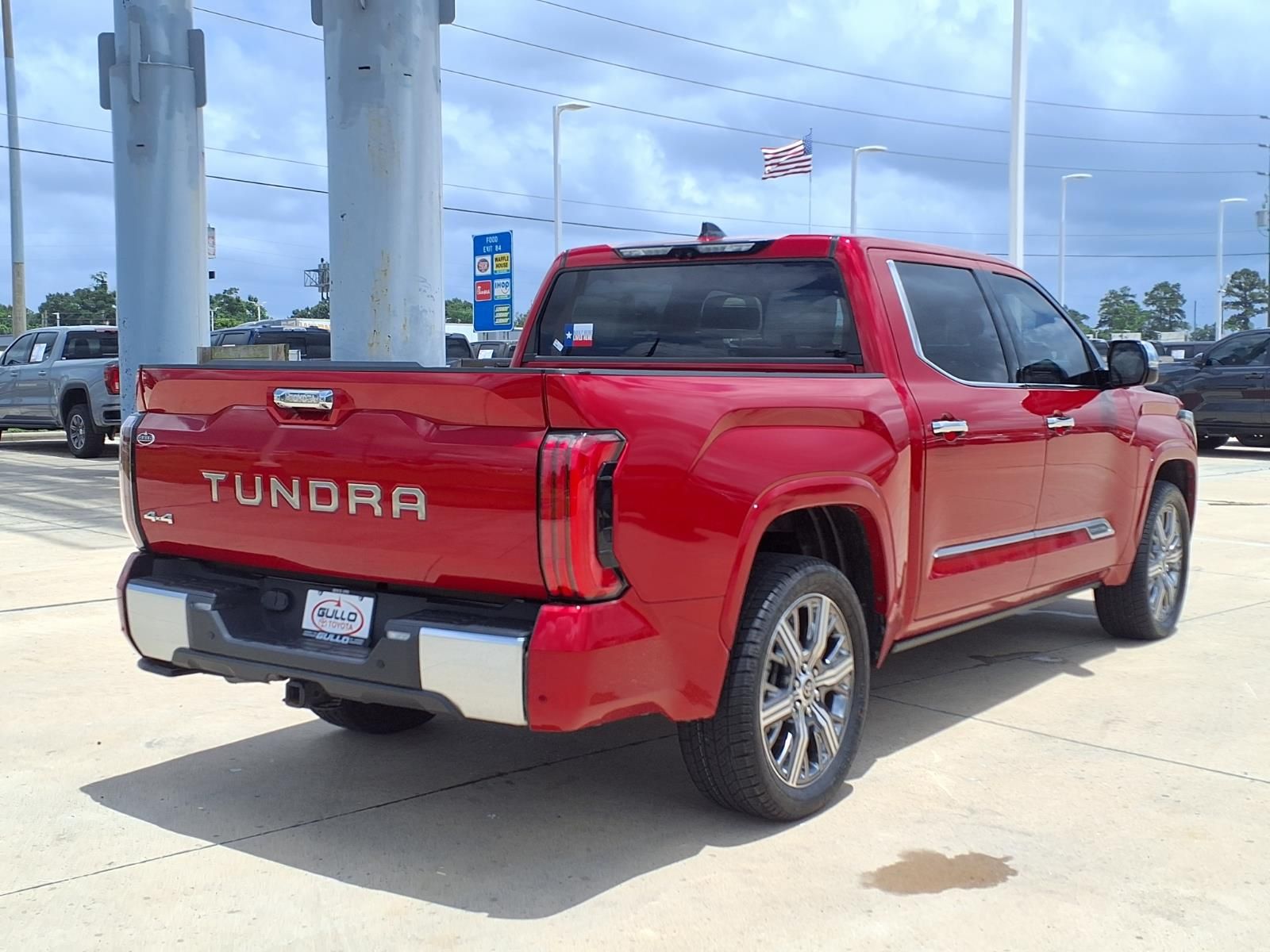 2023 Toyota Tundra Hybrid Capstone Red at Don McGill Toyota