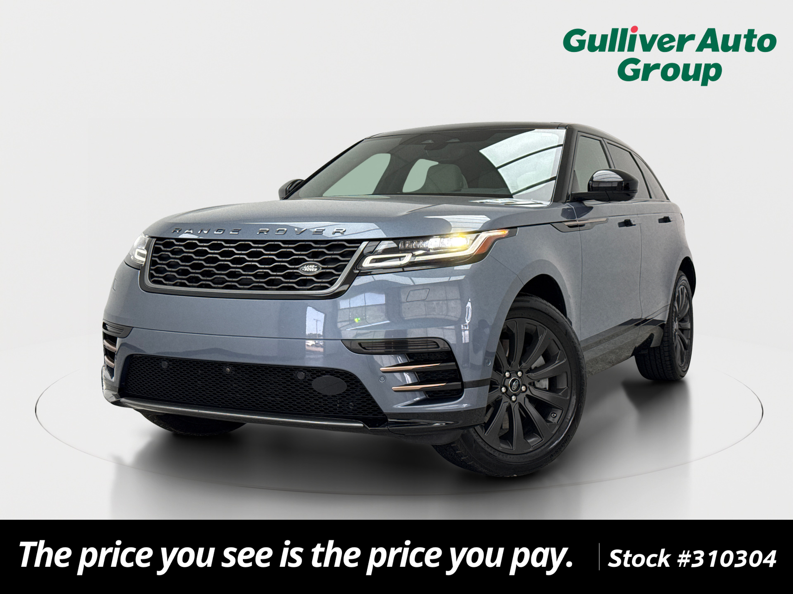 Byron Blue Metallic 2021 Land Rover Range Rover Velar SUV / Crossover All-Wheel Drive 8-Speed Automatic