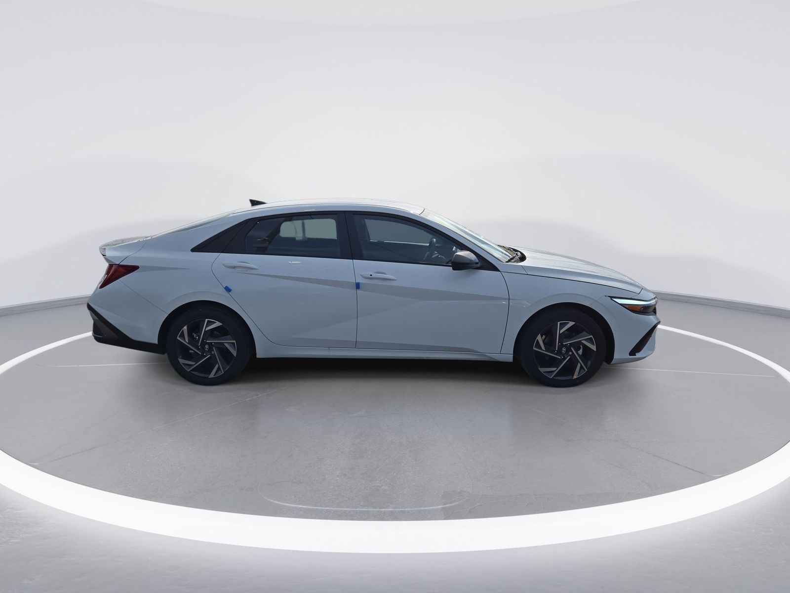 2025 Hyundai Elantra Hybrid Blue 9