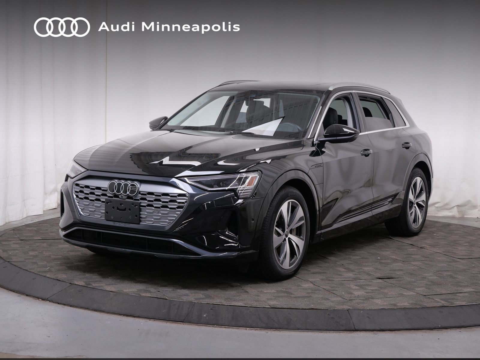 Mythos Black Metallic 2024 Audi Q8 e-tron SUV / Crossover All-Wheel Drive Automatic