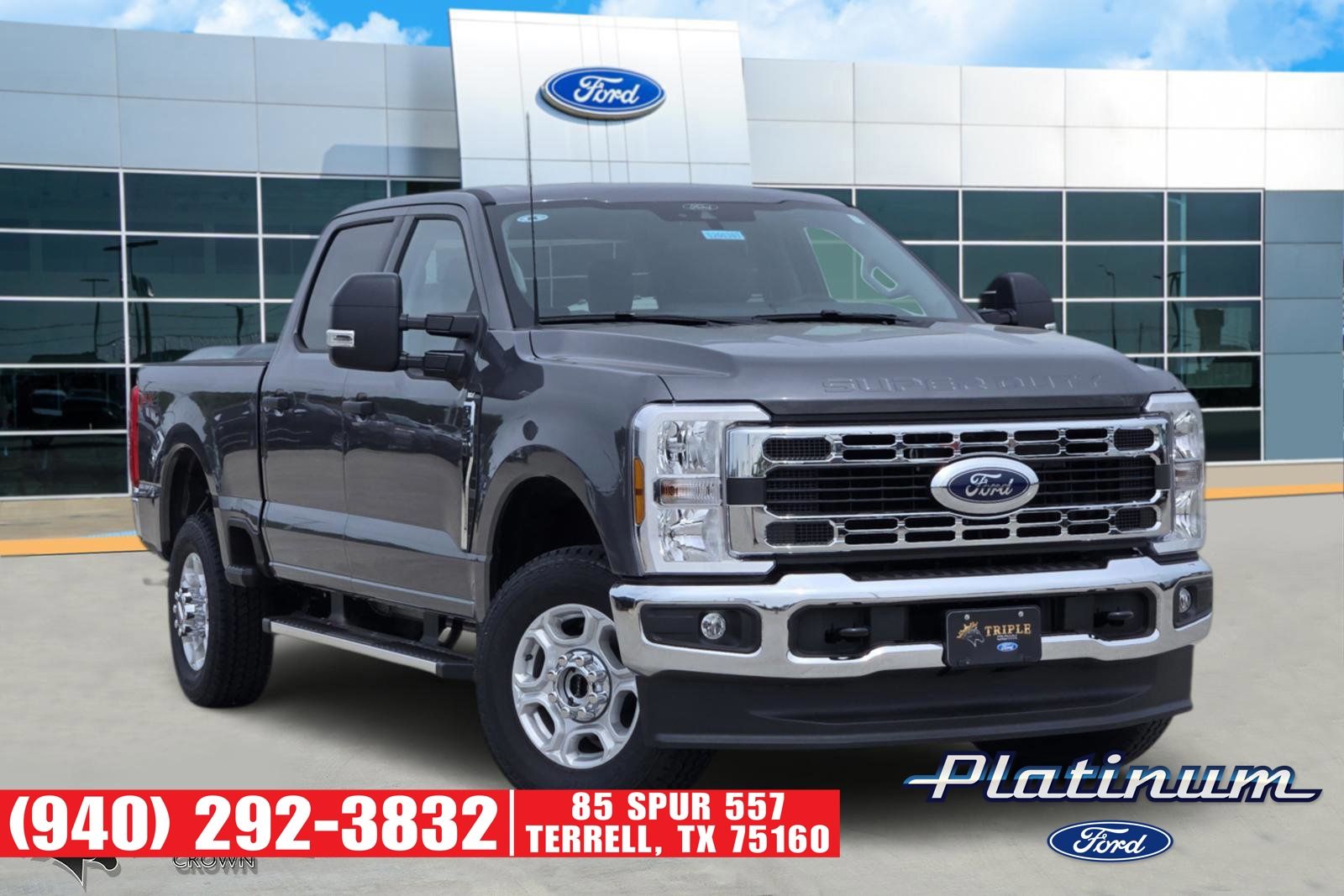 Gray Metallic 2026 Ford F-250 Super Duty Pickup Truck Four-Wheel Drive Automatic