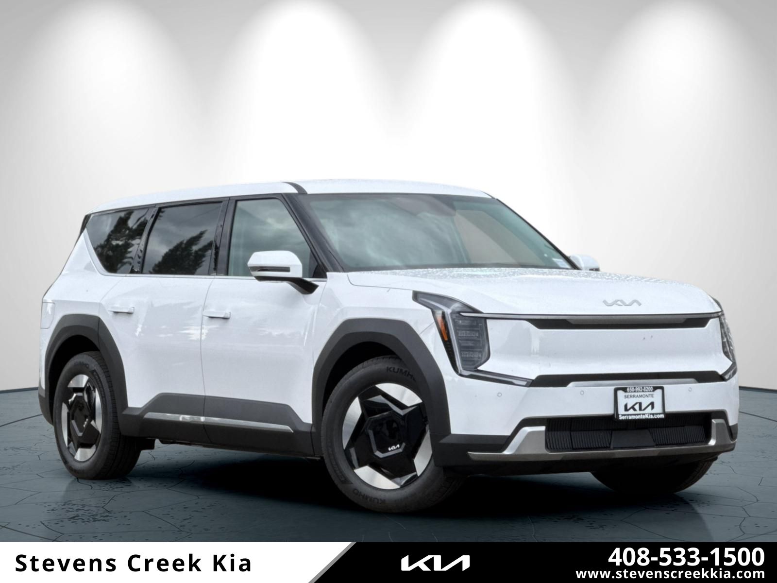 Glacial White Pearl 2026 Kia EV9 Light Long Range RWD SUV / Crossover Rear-Wheel Drive 1-Speed Automatic
