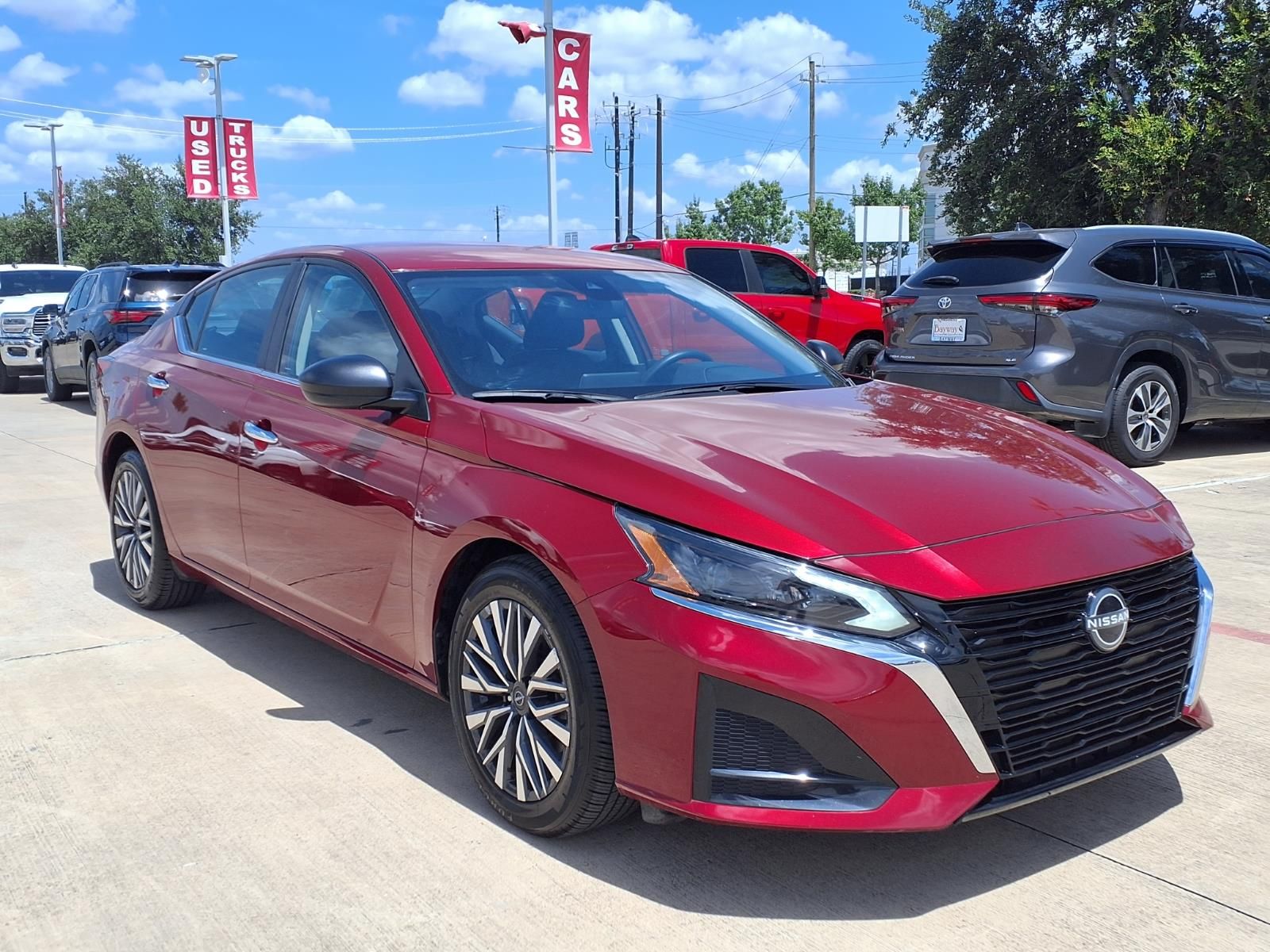 2024 Nissan Altima 2.5 SV Red at Emmons Autoplex