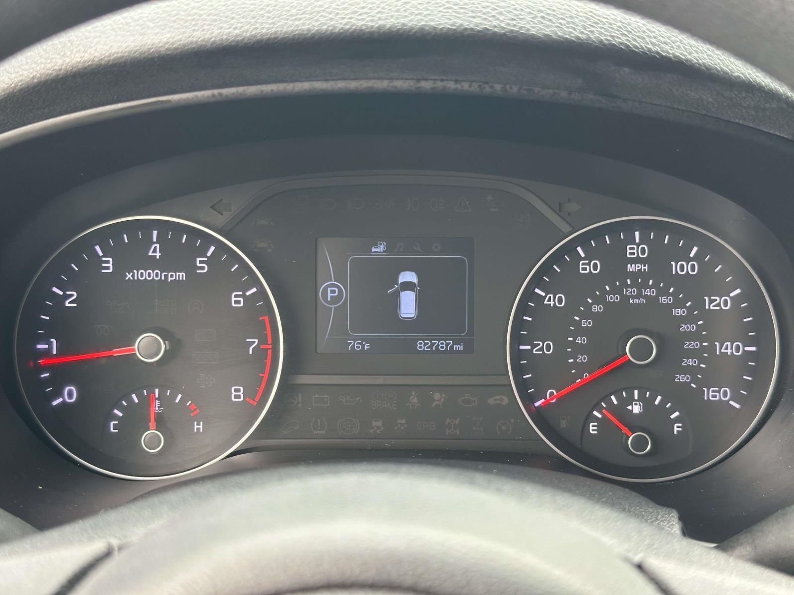 Used 2017 Blue Kia LX image 5