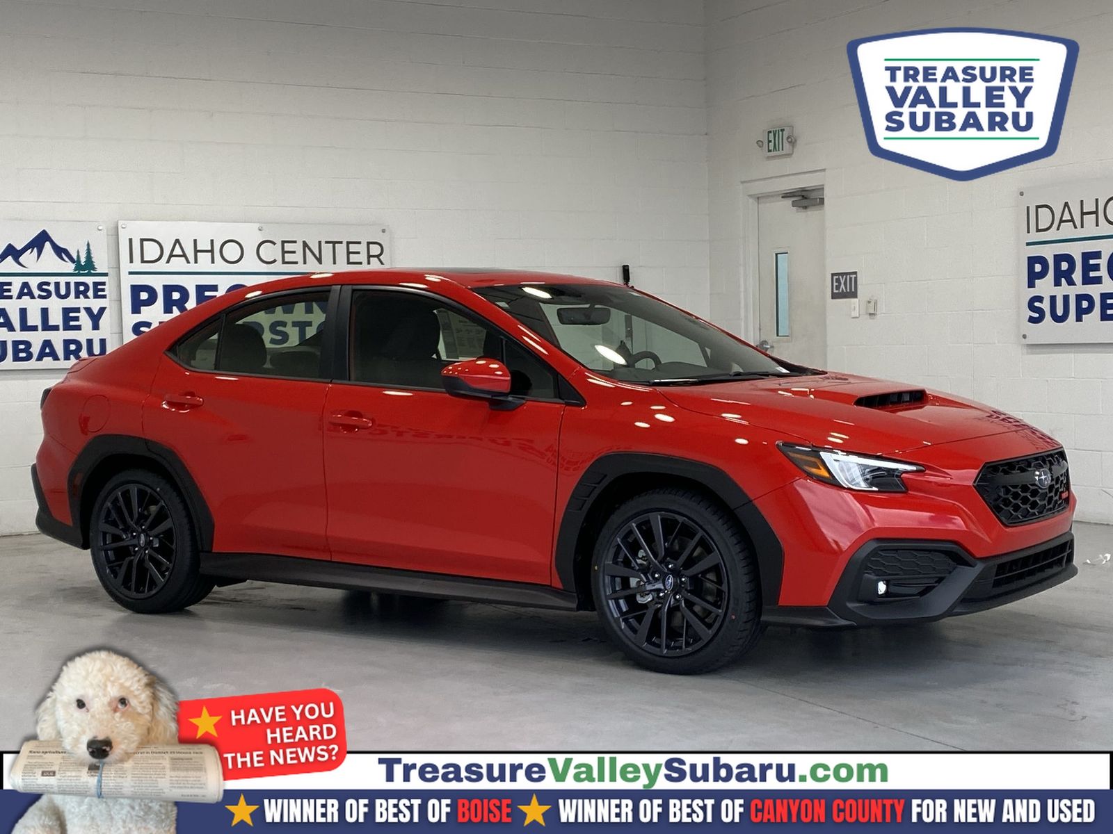 Ignition Red 2026 Subaru WRX Premium AWD Sedan All-Wheel Drive 6-Speed Manual