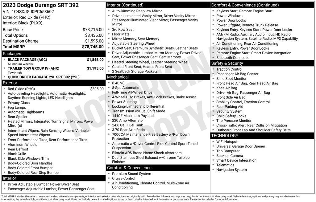 2023 Dodge Durango SRT 392 - Photo 38