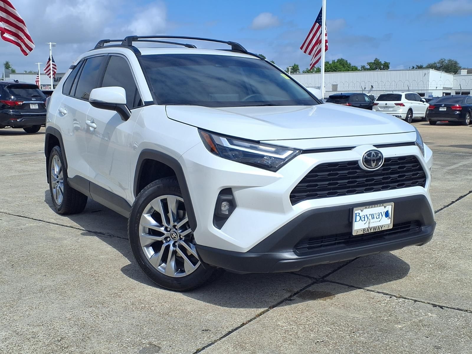 Pearl 2023 Toyota RAV4 XLE Premium FWD SUV / Crossover Front-Wheel Drive 8-Speed Automatic