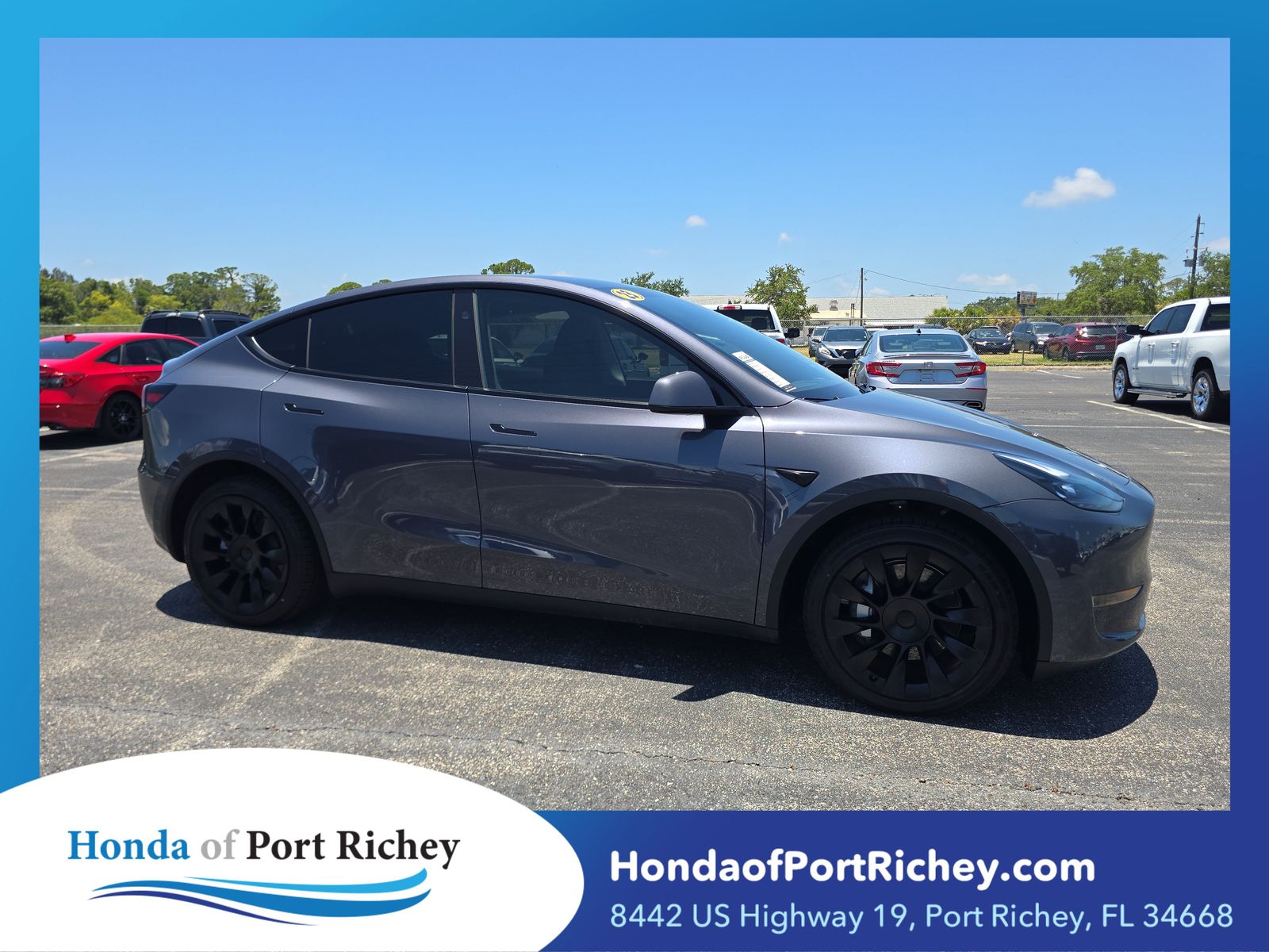 Midnight Silver Metallic 2023 Tesla Model Y SUV / Crossover All-Wheel Drive 1-Speed Automatic