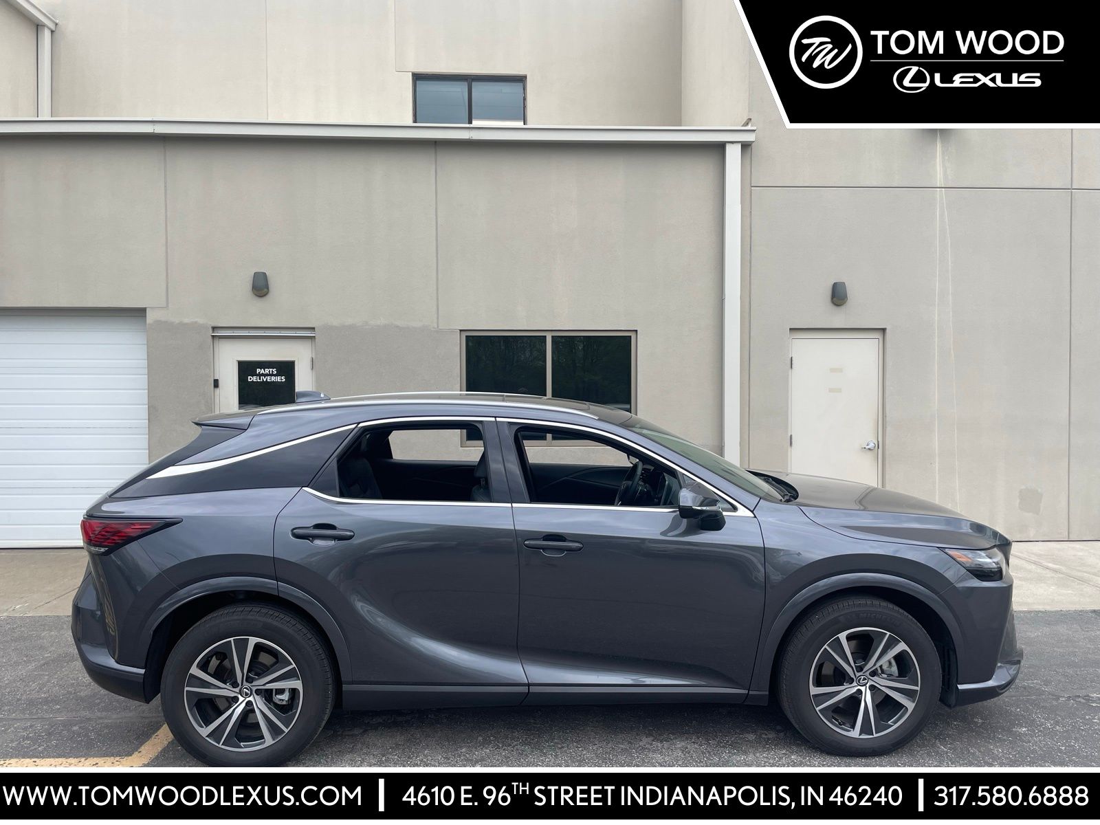 Cloudburst Gray 2025 Lexus RX Hybrid 350h Premium AWD SUV / Crossover All-Wheel Drive Continuously Variable Transmission