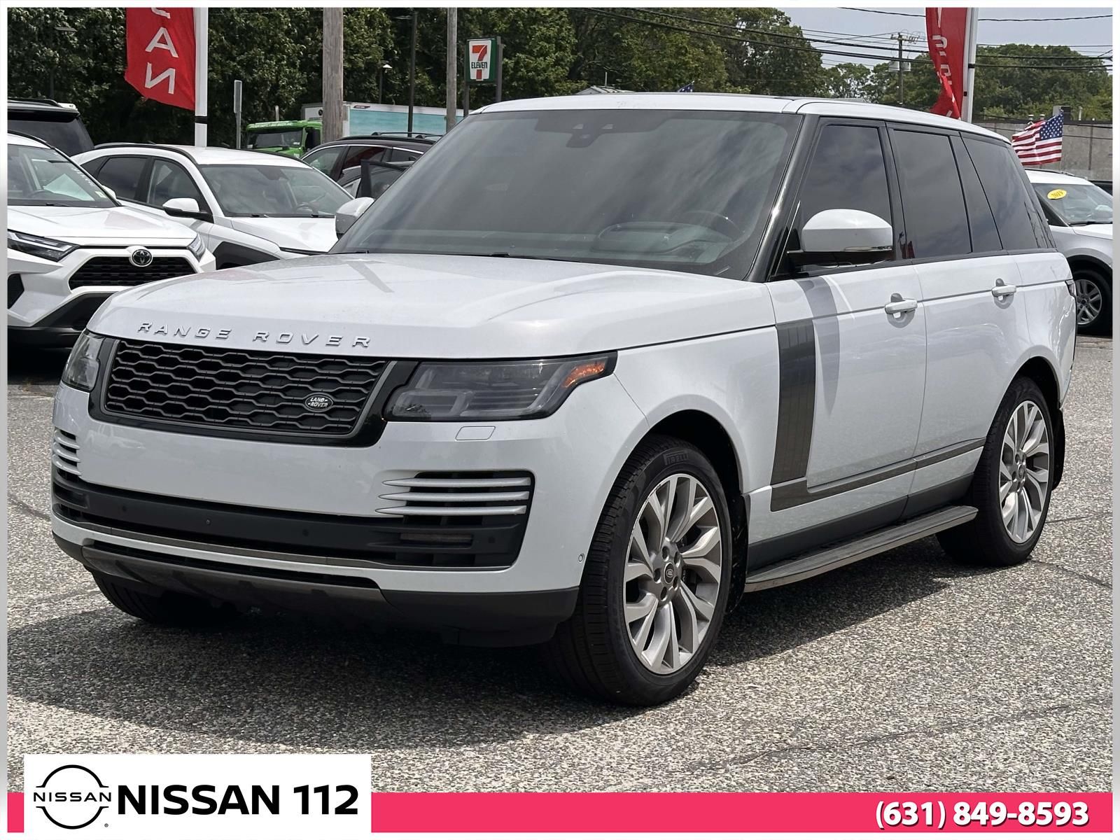 White 2020 Land Rover Range Rover SUV / Crossover All-Wheel Drive 8-Speed Automatic