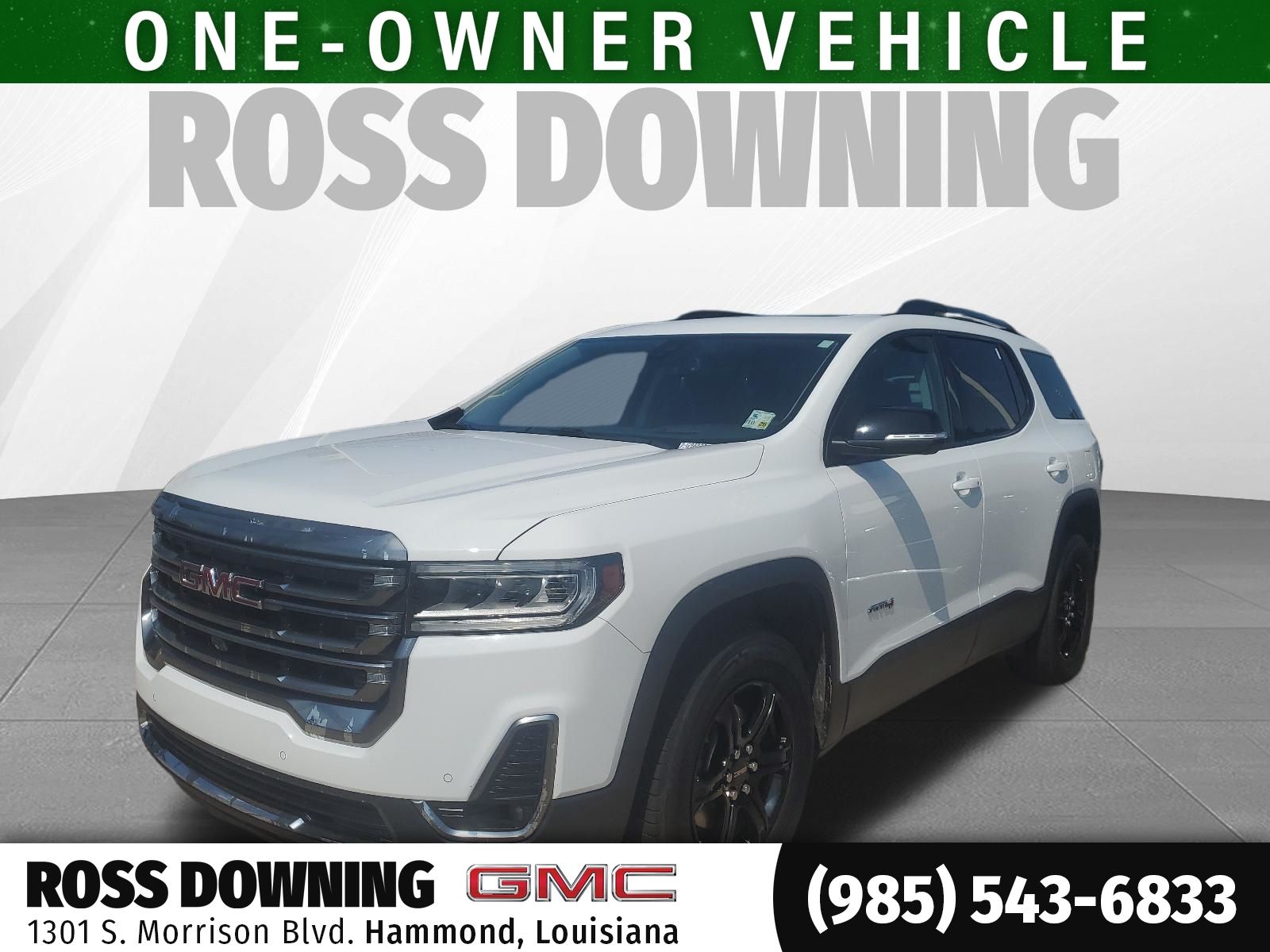 2022 GMC Acadia AT4 White at Toyota of Kenner