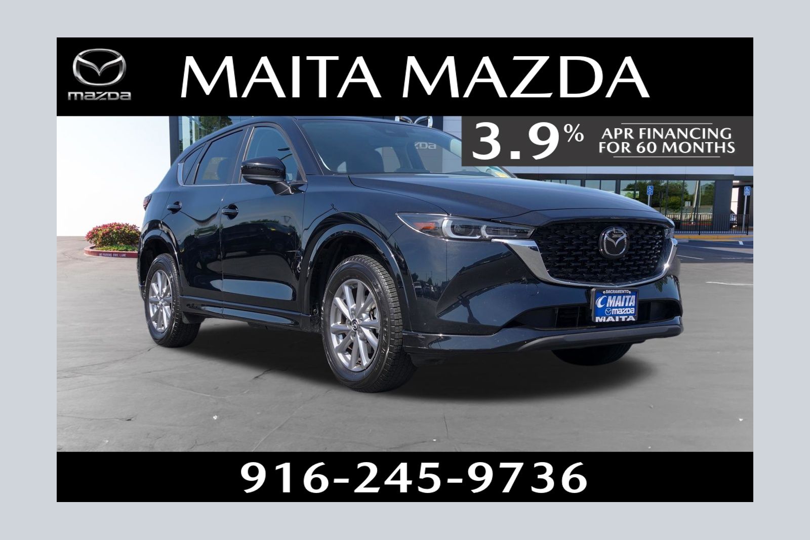 Jet Black Mica 2025 Mazda CX-5 2.5 S Preferred AWD SUV / Crossover All-Wheel Drive 6-Speed Automatic