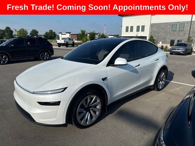 White 2026 Tesla Model Y SUV / Crossover Rear-Wheel Drive 1-Speed Automatic
