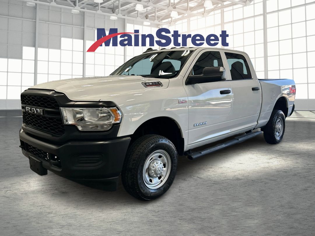 Bright White Clearcoat 2022 RAM 2500 Pickup Truck Four-Wheel Drive 8-Speed Automatic