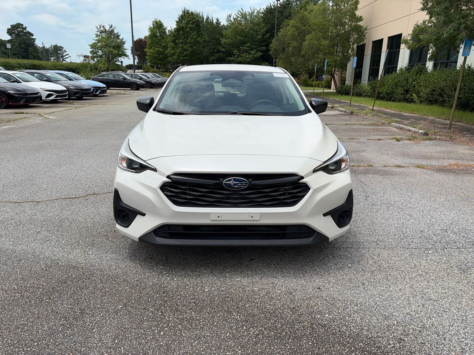 Crystal White Pearl 2024 Subaru Impreza Wagon All-Wheel Drive Continuously Variable Transmission