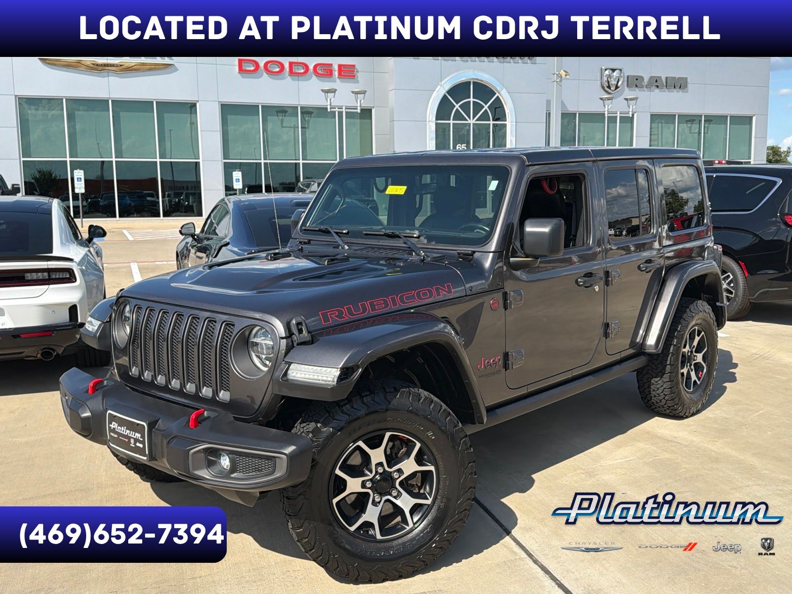 2021 Jeep Wrangler Gris (Granite Crystal Metallic Clearcoat) SUV/Crossover Todo terreno 8 velocidades Automática