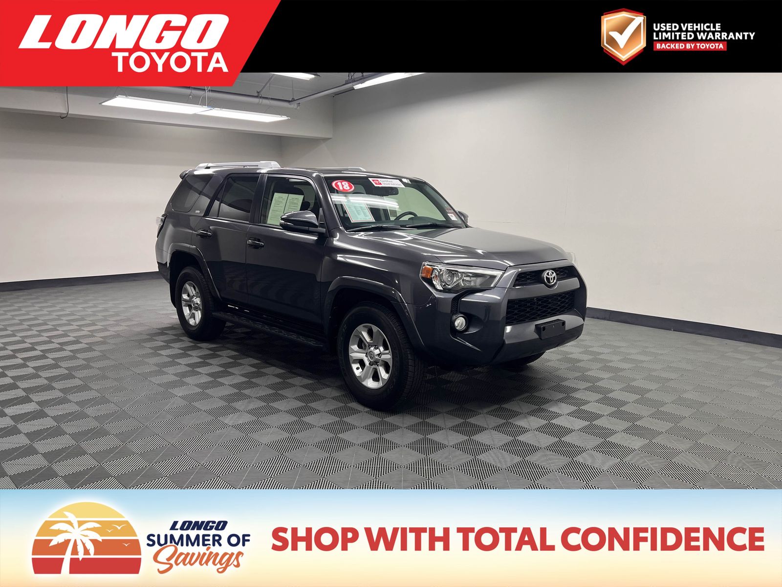 used 2018 Toyota 4Runner car, priced at $28,888