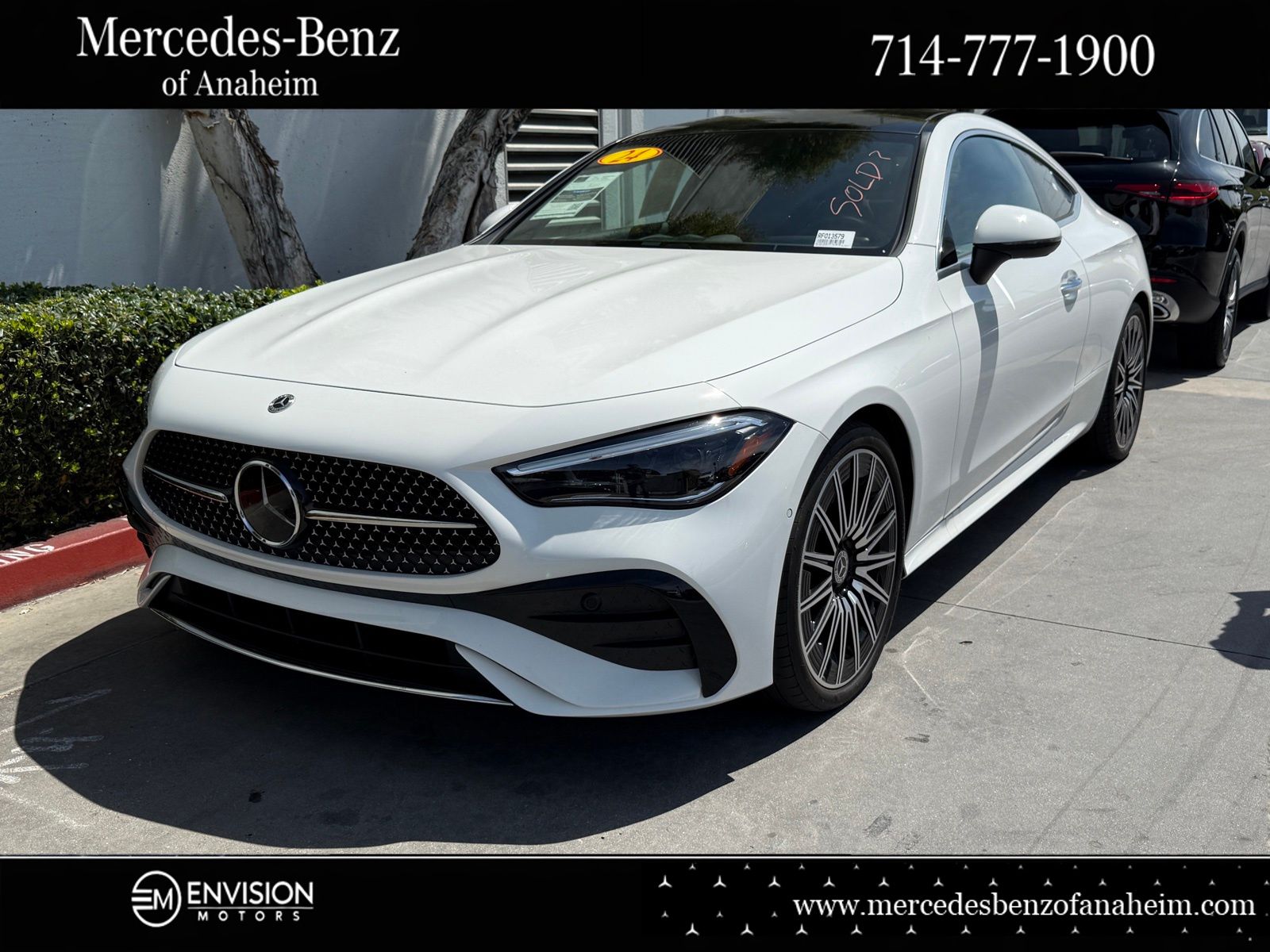 White 2024 Mercedes-Benz CLE 300 4MATIC Coupe All-Wheel Drive 9-Speed Automatic