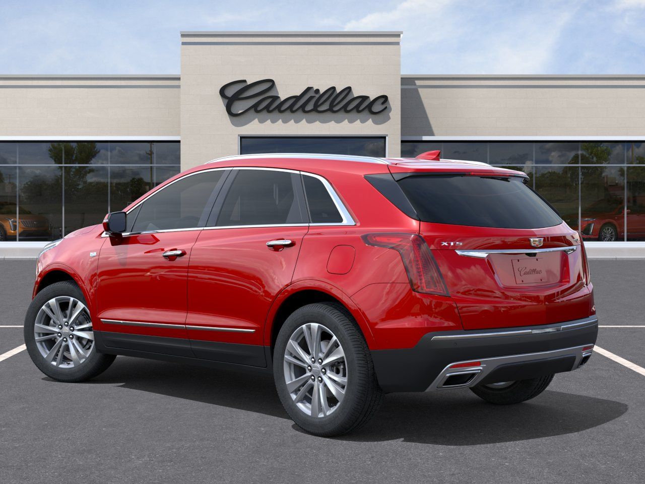 2026 Cadillac XT5 Premium Luxury Red at Ross Downing Buick GMC