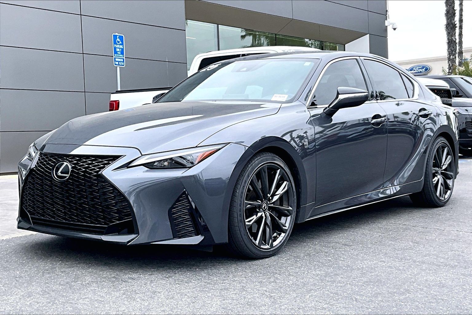 cloudburst gray 2025 Lexus IS Sedan Rear-Wheel Drive 8-Speed Automatic