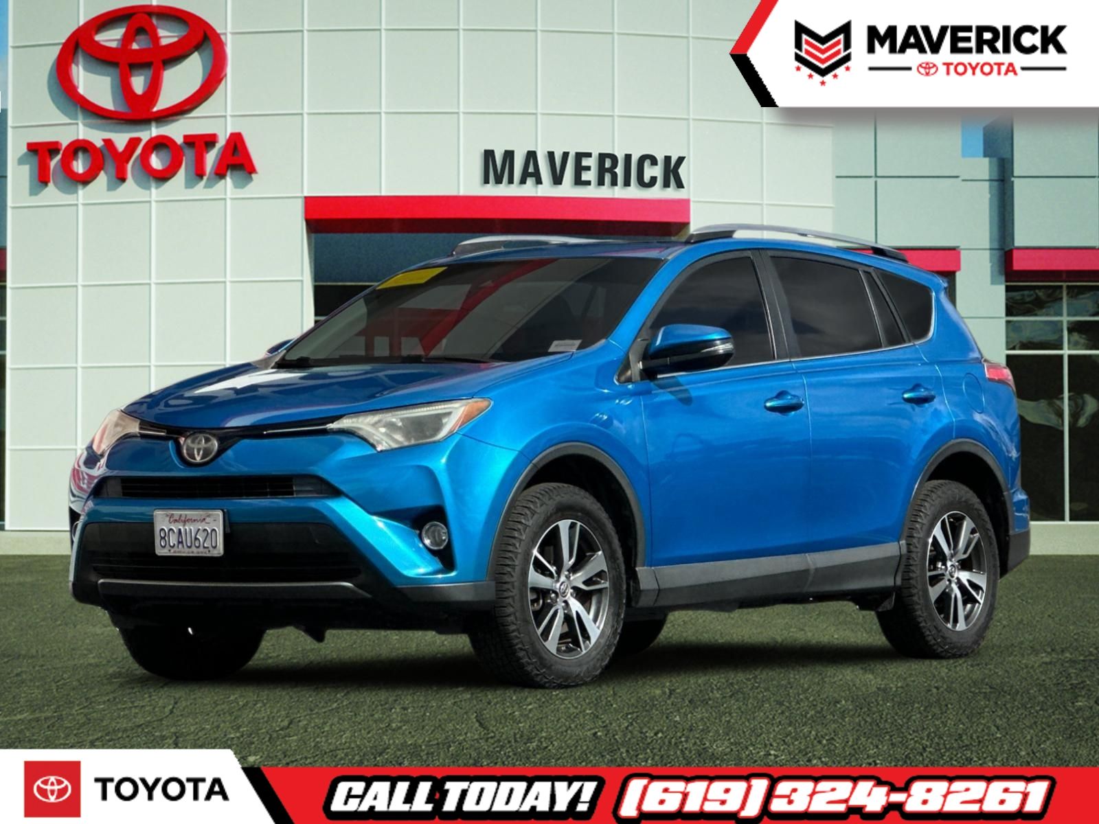 Electric 2018 Toyota RAV4 XLE SUV / Crossover Front-Wheel Drive 6-Speed Automatic