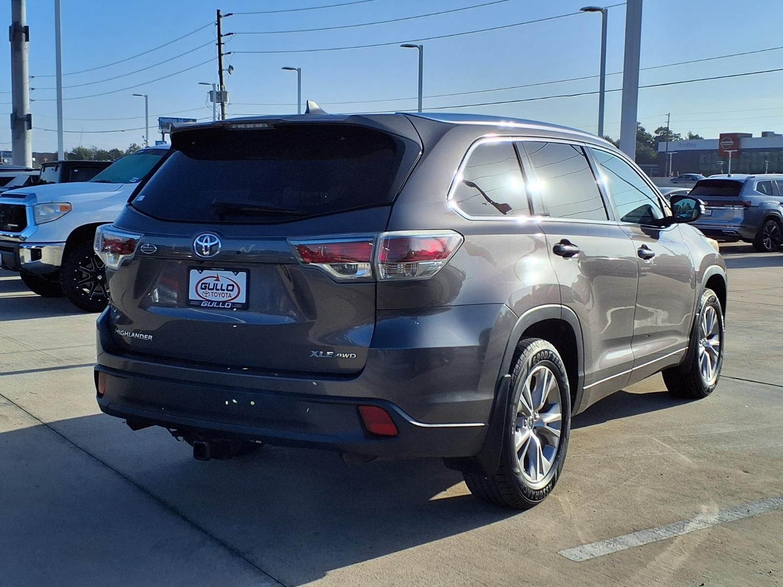 2015 Toyota Highlander XLE V6 Gray at DeMontrond Mazda