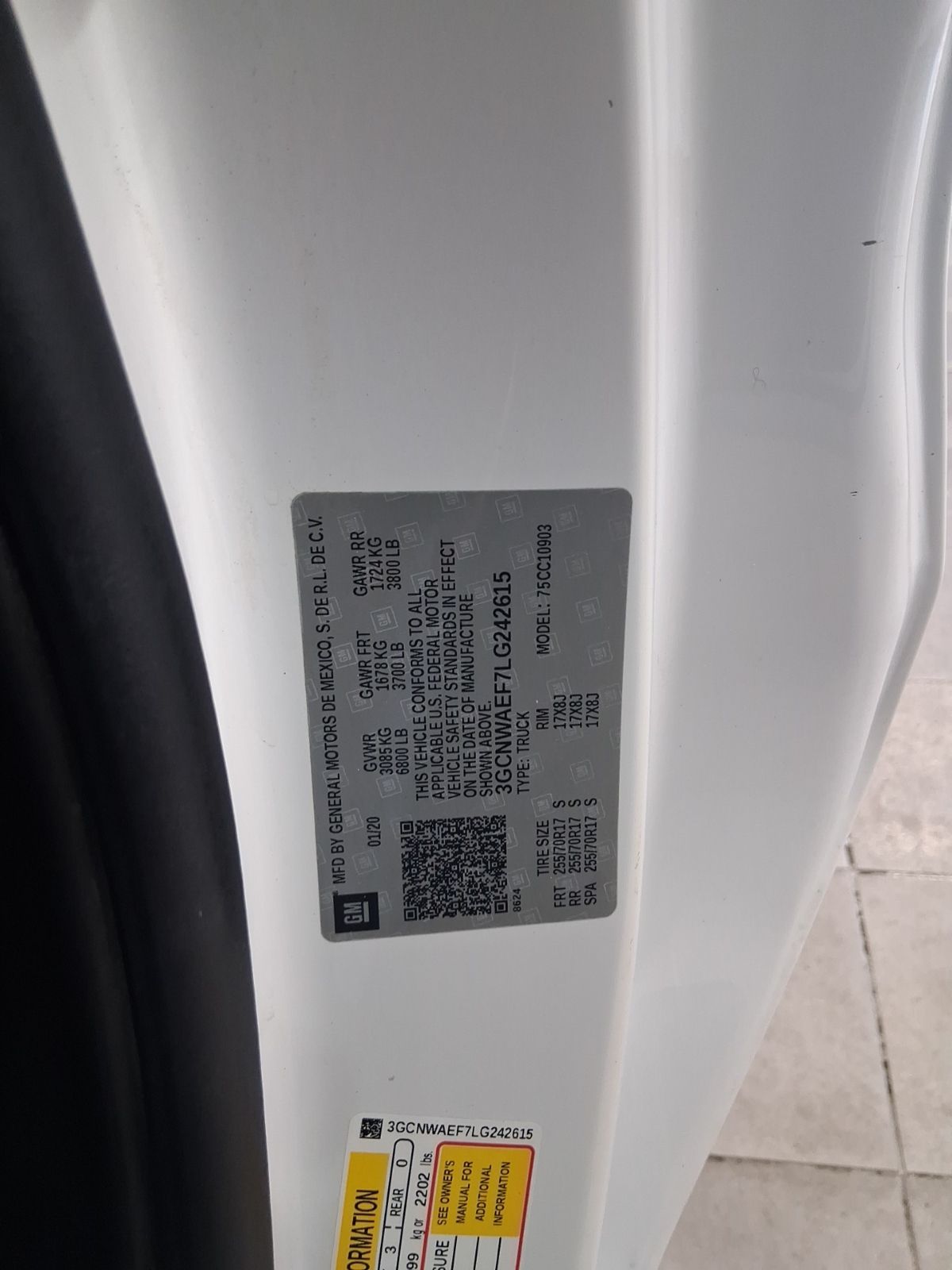 Used Car 2020 Chevrolet Silverado 1500  Wt For Sale Under $20,000 In Austin, Texas