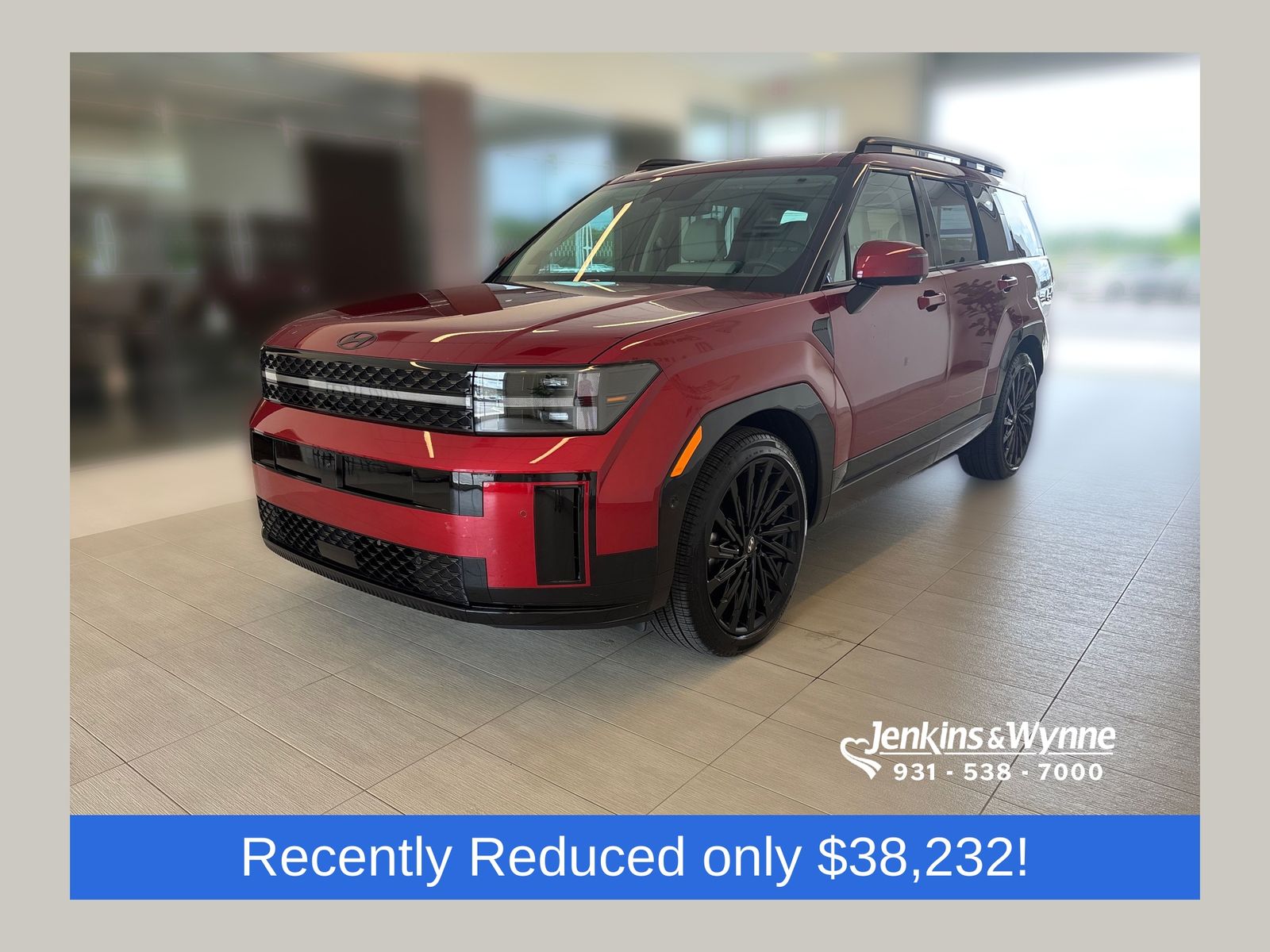 Ultimate Red 2025 Hyundai Santa Fe SUV / Crossover Front-Wheel Drive Automatic
