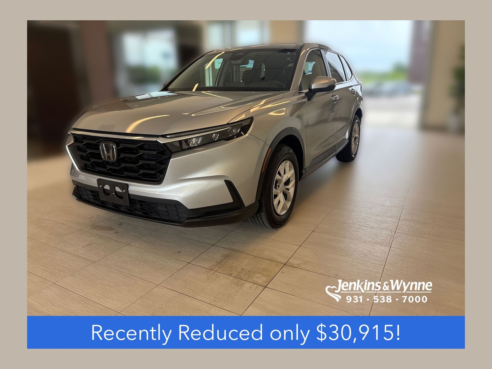 Solar Silver Metallic 2025 Honda CR-V SUV / Crossover All-Wheel Drive Continuously Variable Transmission