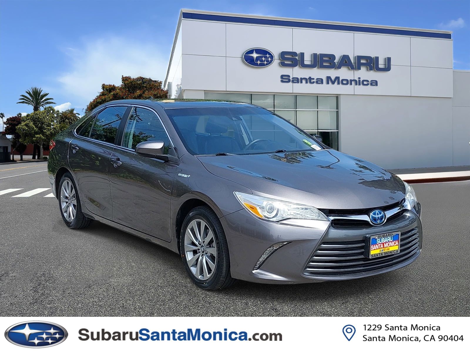 Predawn Gray Mica 2017 Toyota Camry Hybrid XLE FWD Sedan Front-Wheel Drive Continuously Variable Transmission