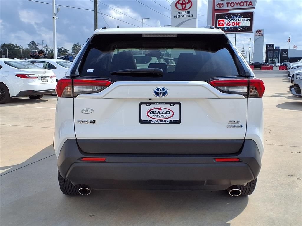 2021 Toyota RAV4 Hybrid XLE White at Don McGill Toyota