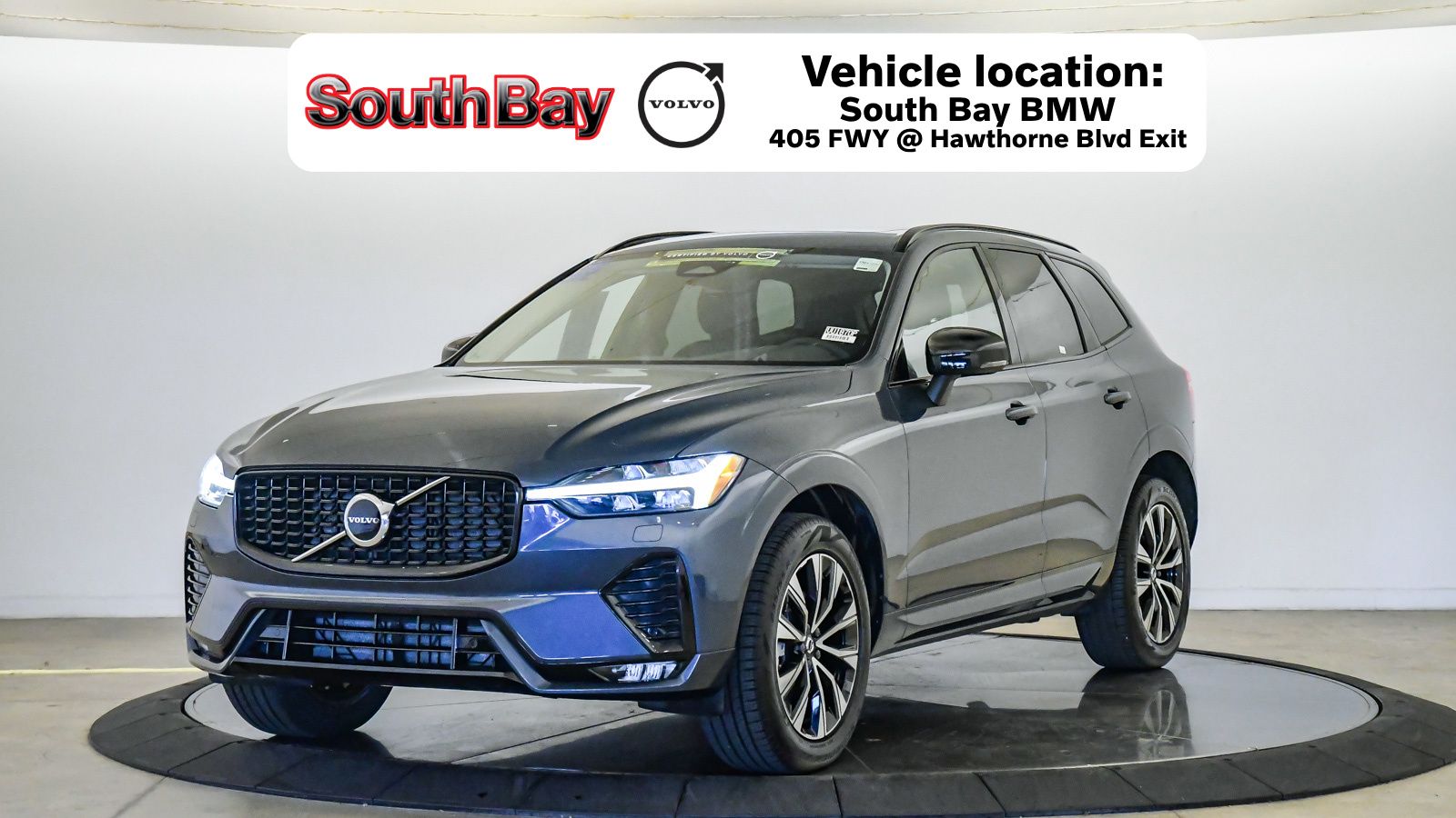Denim Blue 2025 Volvo XC60 B5 Core Dark Theme AWD SUV / Crossover All-Wheel Drive Automatic